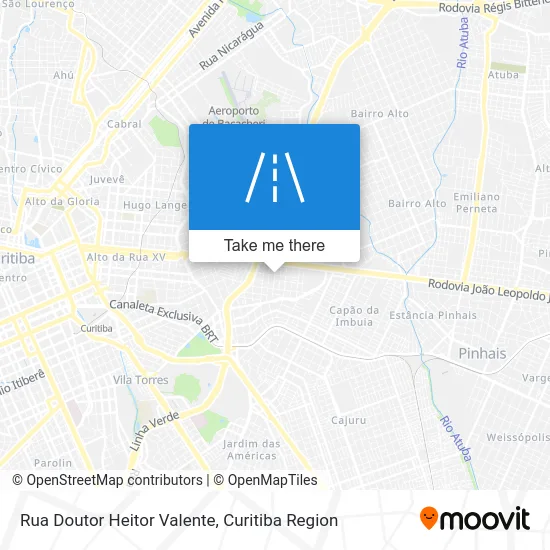 Rua Doutor Heitor Valente map