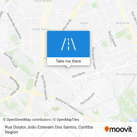 Rua Doutor João Estevam Dos Santos map