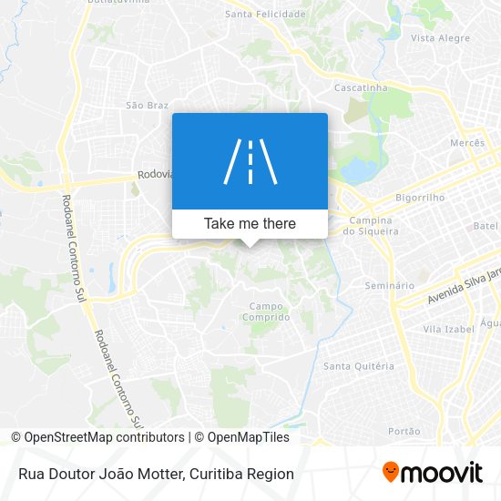 Rua Doutor João Motter map