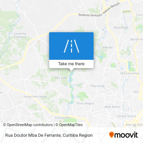 Rua Doutor Mba De Ferrante map