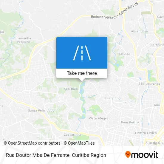 Rua Doutor Mba De Ferrante map