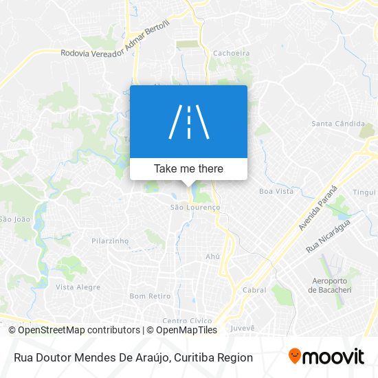 Rua Doutor Mendes De Araújo map