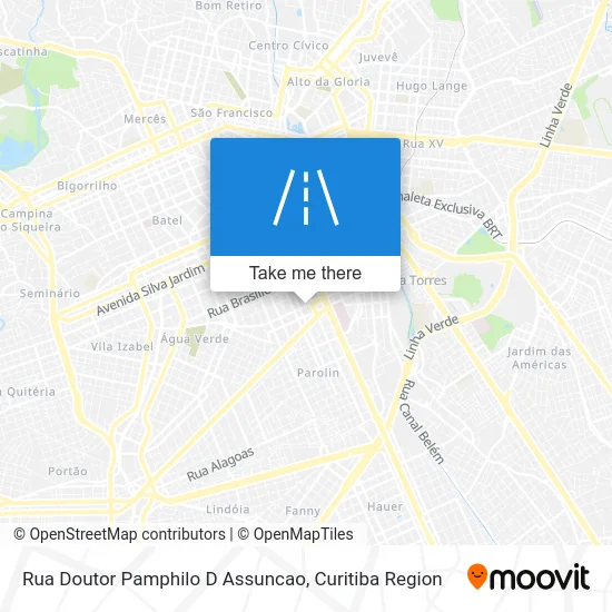 Rua Doutor Pamphilo D Assuncao map