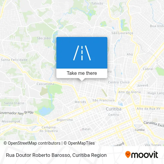 Rua Doutor Roberto Barosso map