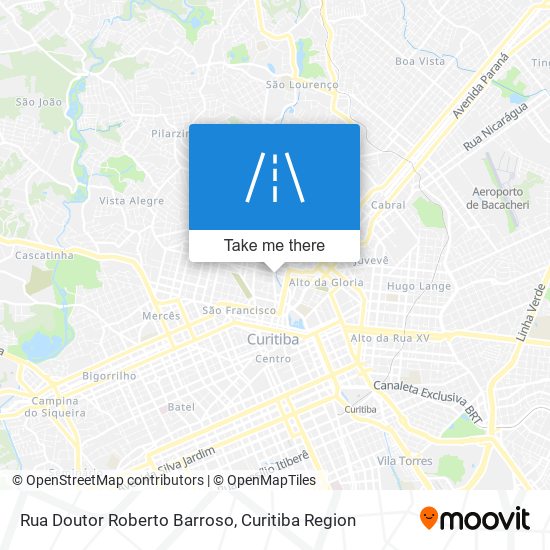 Rua Doutor Roberto Barroso map