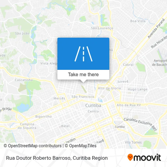 Rua Doutor Roberto Barroso map