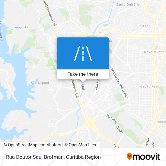 Rua Doutor Saul Brofman map