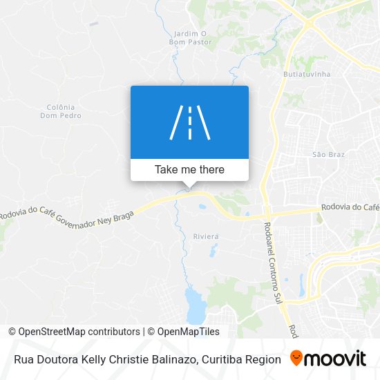 Rua Doutora Kelly Christie Balinazo map