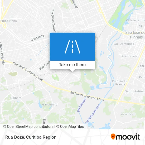 Rua Doze map