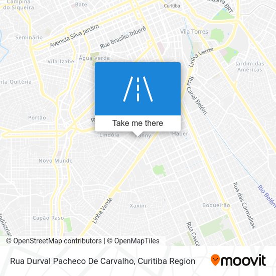 Rua Durval Pacheco De Carvalho map