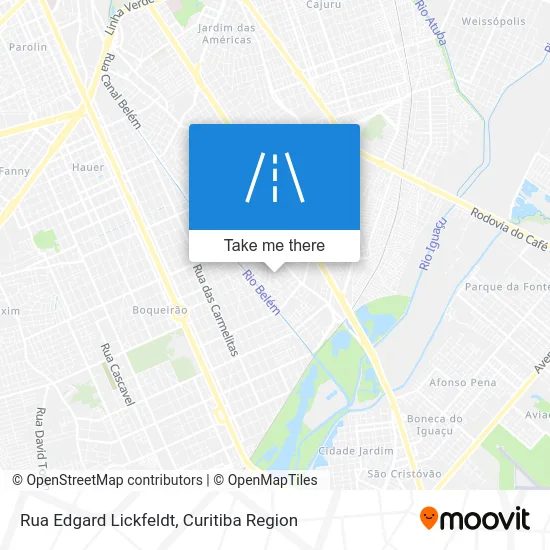 Rua Edgard Lickfeldt map