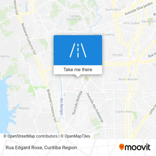 Rua Edgard Rose map