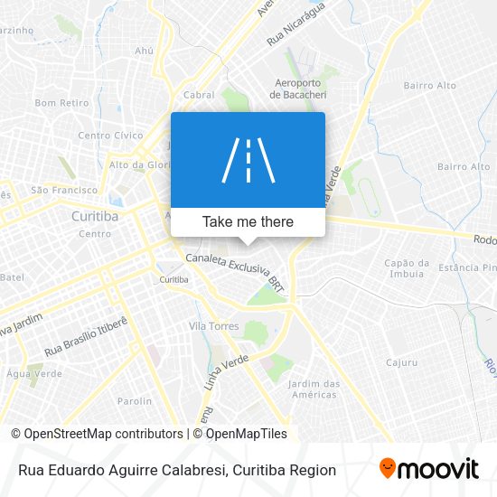 Rua Eduardo Aguirre Calabresi map
