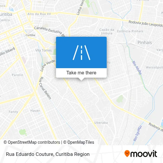 Rua Eduardo Couture map