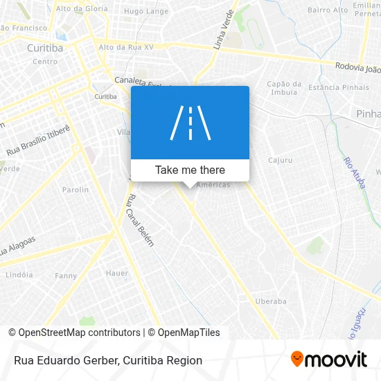 Rua Eduardo Gerber map