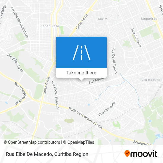 Rua Elbe De Macedo map