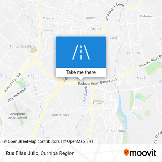 Rua Elias Júlio map