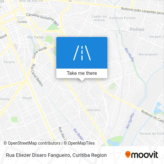 Rua Eliezer Disaro Fangueiro map