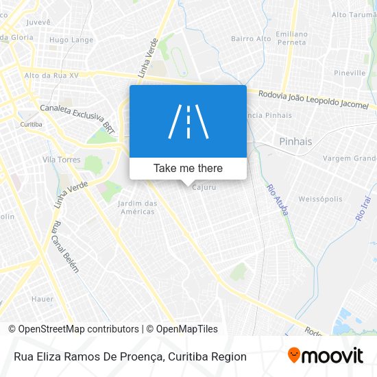 Rua Eliza Ramos De Proença map
