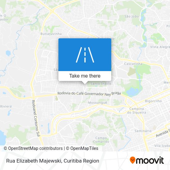 Rua Elizabeth Majewski map