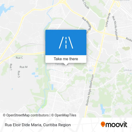 Rua Eloir Dide Maria map