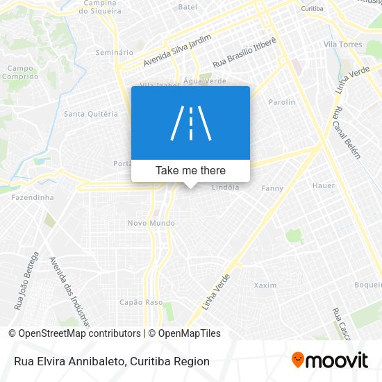 Rua Elvira Annibaleto map
