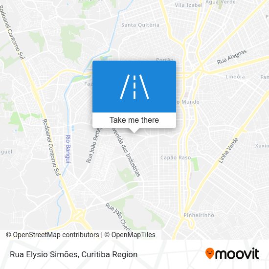 Rua Elysio Simões map