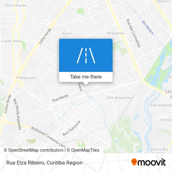 Rua Elza Ribeiro map