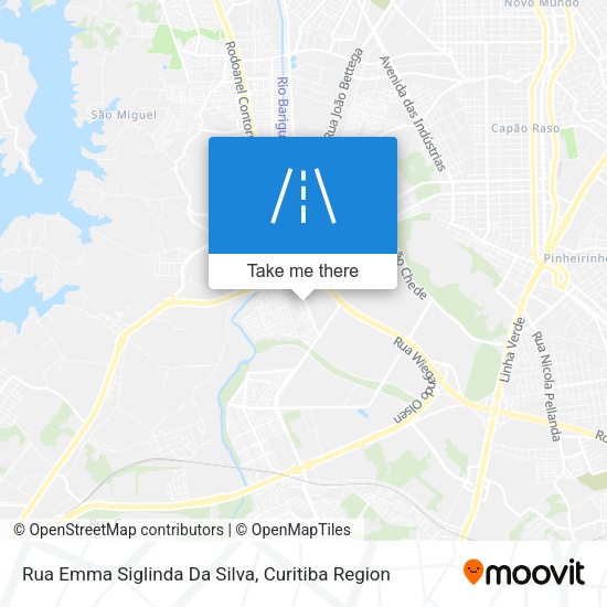 Rua Emma Siglinda Da Silva map