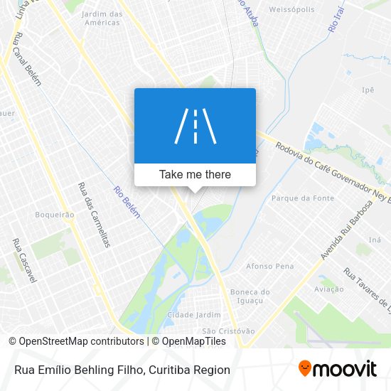 Rua Emílio Behling Filho map