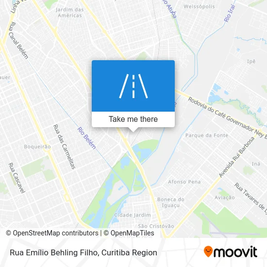 Rua Emílio Behling Filho map