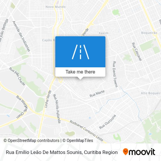Rua Emílio Leão De Mattos Sounis map