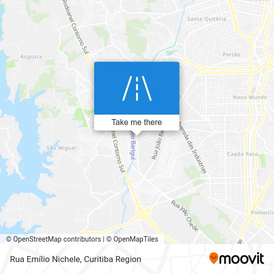 Rua Emílio Nichele map