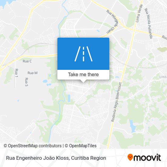 Rua Engenheiro João Kloss map