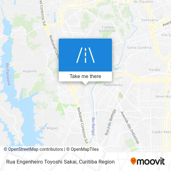 Rua Engenheiro Toyoshi Sakai map