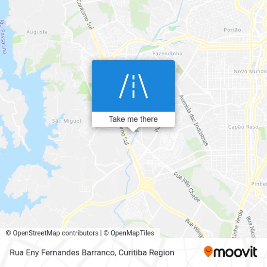 Rua Eny Fernandes Barranco map