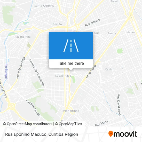 Rua Eponino Macuco map