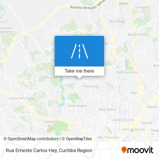 Rua Ernesto Carlos Hey map