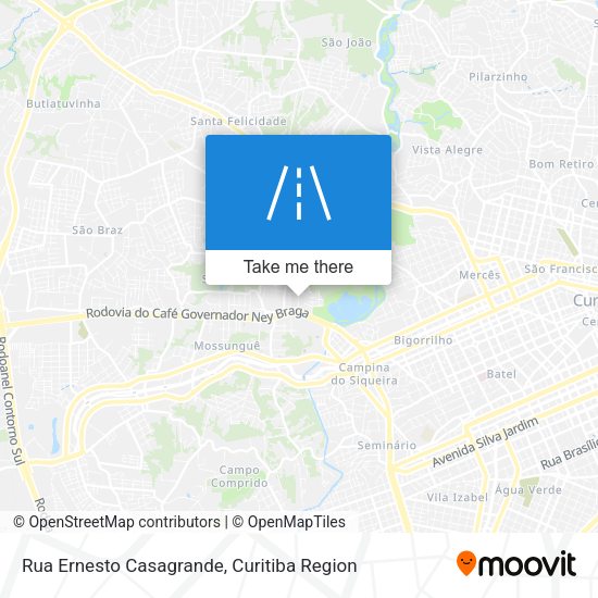 Rua Ernesto Casagrande map