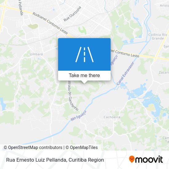 Rua Ernesto Luiz Pellanda map