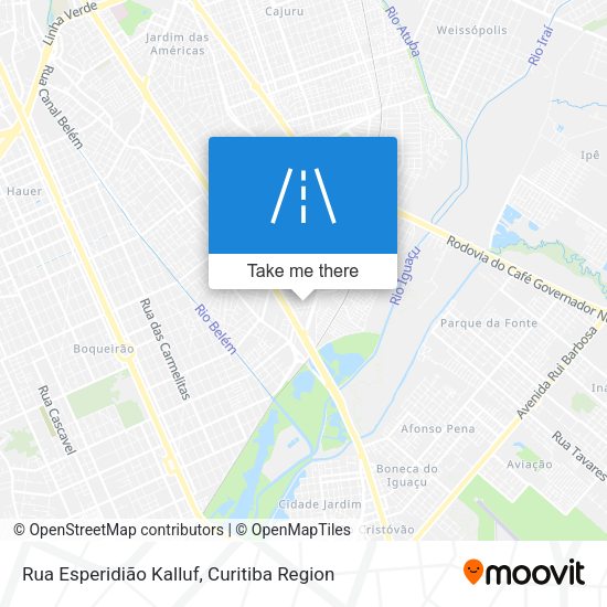 Rua Esperidião Kalluf map