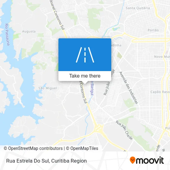 Rua Estrela Do Sul map