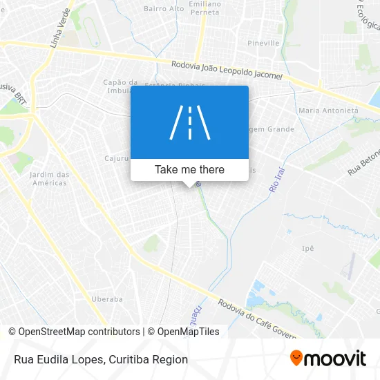 Rua Eudila Lopes map