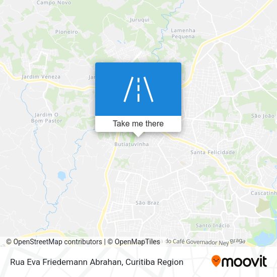 Rua Eva Friedemann Abrahan map
