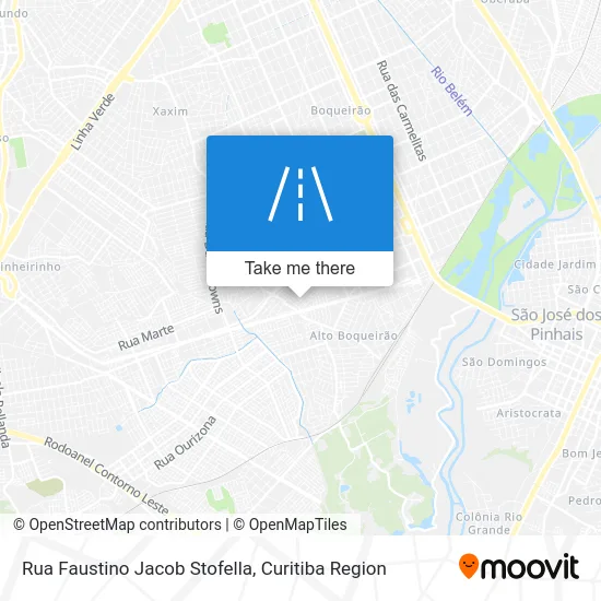 Rua Faustino Jacob Stofella map