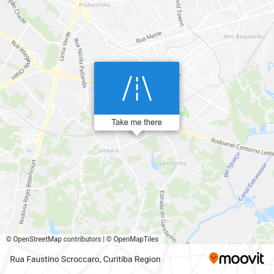 Rua Faustino Scroccaro map