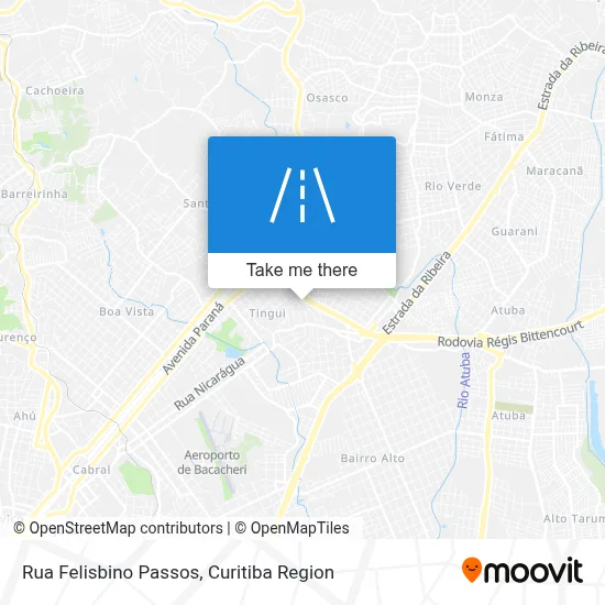 Rua Felisbino Passos map