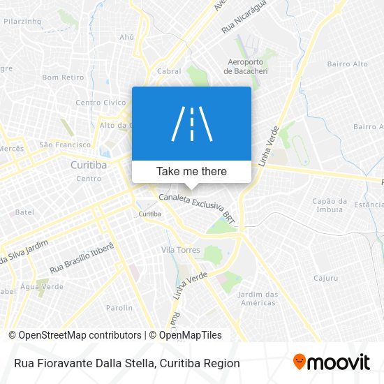 Rua Fioravante Dalla Stella map