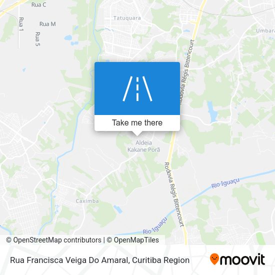 Rua Francisca Veiga Do Amaral map