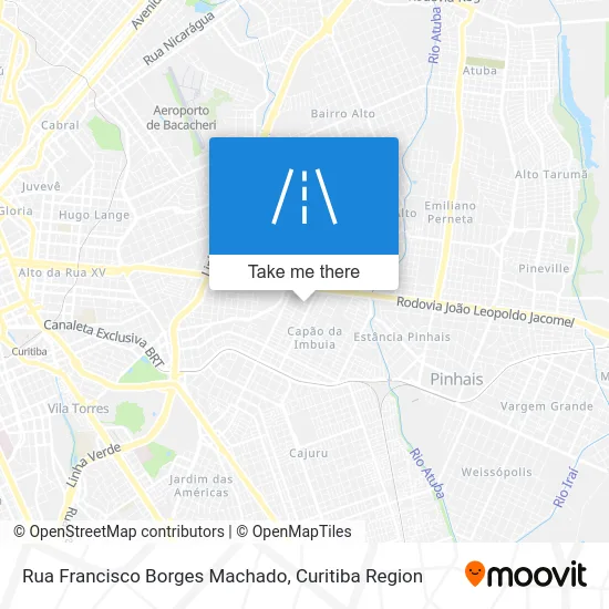 Rua Francisco Borges Machado map